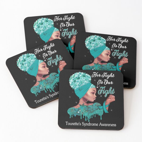 Item preview, Her Fight Is Our Fight Tourette's Syndrome Awareness designed and sold by Mnrshirley.