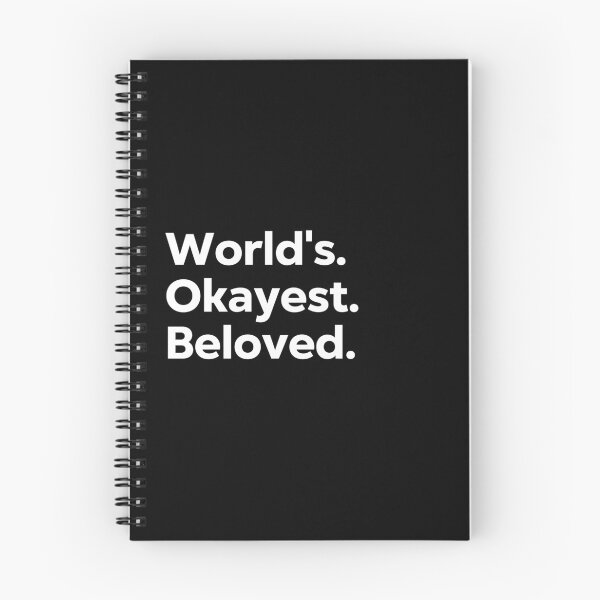 Item preview, World's Okayest Beloved designed and sold by kindxinn.