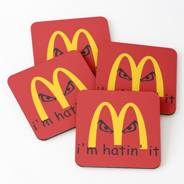Item preview, McDonalds I'm hatin' it (red) designed and sold by elevko.