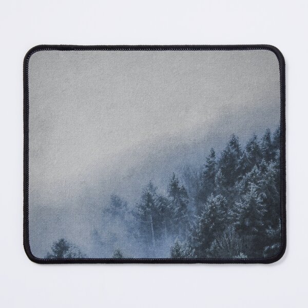 Item preview, Misty Forest Drawing, Dark Green Misty forest, Misty Green Forest Aesthetic, Foggy Misty Green Forest Aesthetic designed and sold by Paintcorner.