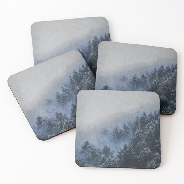 Item preview, Misty Forest Drawing, Dark Green Misty forest, Misty Green Forest Aesthetic, Foggy Misty Green Forest Aesthetic designed and sold by Paintcorner.