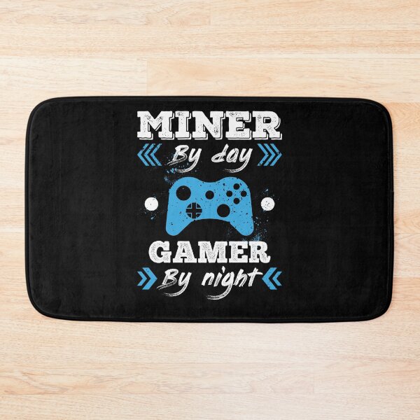 Item preview, Miner By Day Gamer By Night for Best Miner designed and sold by SVPOD.