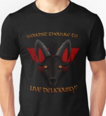 Black Phillip - Wouldst thou like to live deliciously? Unisex T-Shirt