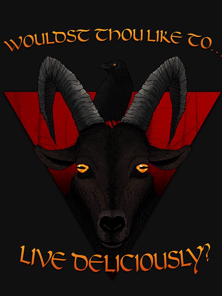 Black Phillip - Wouldst thou like to live deliciously? by vadevious