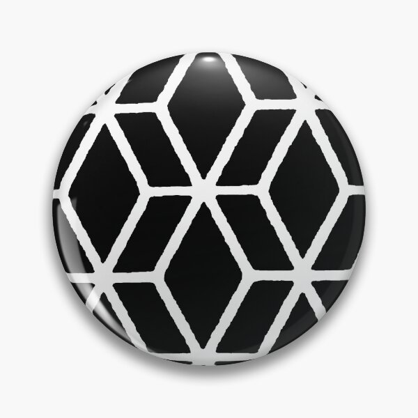 Item preview, BLACK AND WHITE LINES AND INTERSECTIONS PATTERN designed and sold by Overthetopsm.