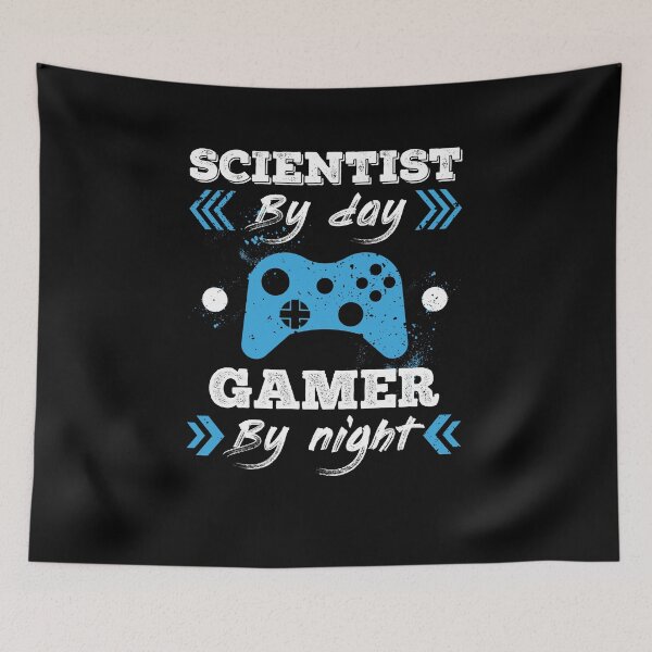 Item preview, Scientist By Day Gamer By Night for Best Scientist designed and sold by SVPOD.