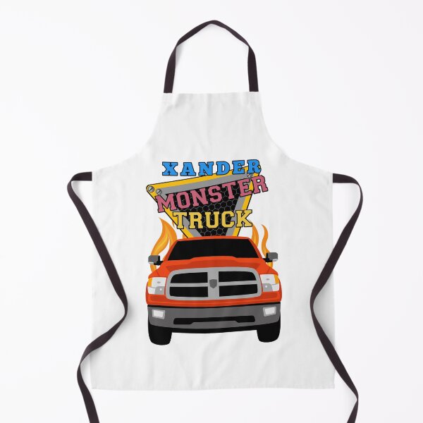 Item preview, Xander name with monster truck designed and sold by VINOSILVER.