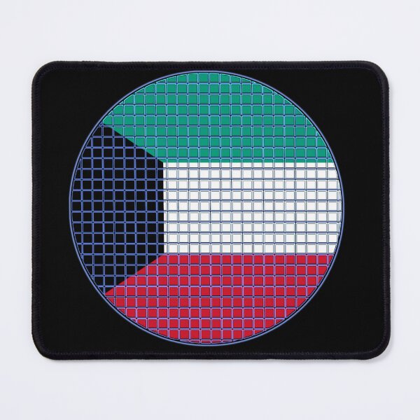 Item preview, Kuwait Flag Rounded - Squares Pixel designed and sold by MoonElite.