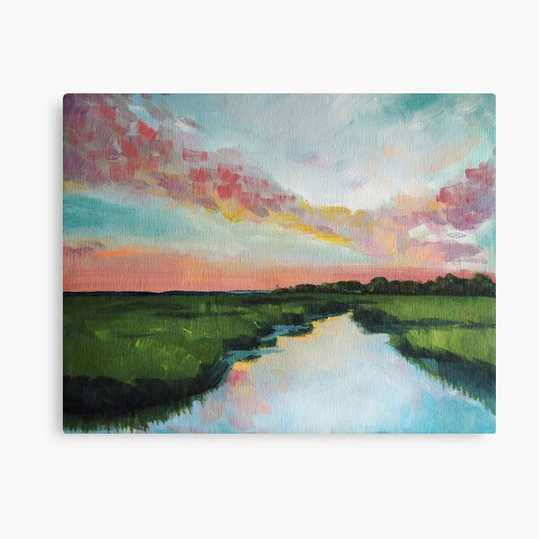 Sorbet Skies | Low Country Canvas Print