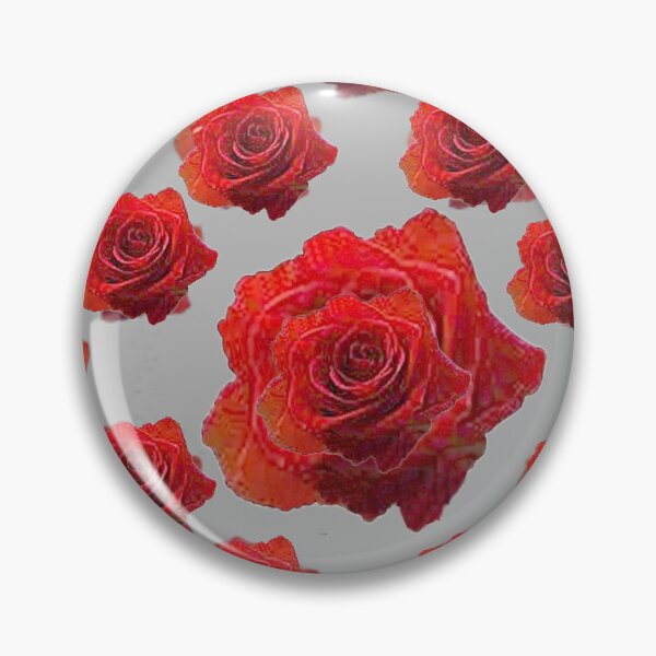 Item preview, RED GARDEN ROSES PATTERNS  ART designed and sold by sharlesart.