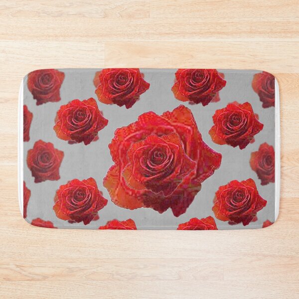 Item preview, RED GARDEN ROSES PATTERNS  ART designed and sold by sharlesart.