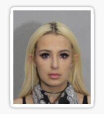 Tana Mongeau Mugshot Meme Sticker