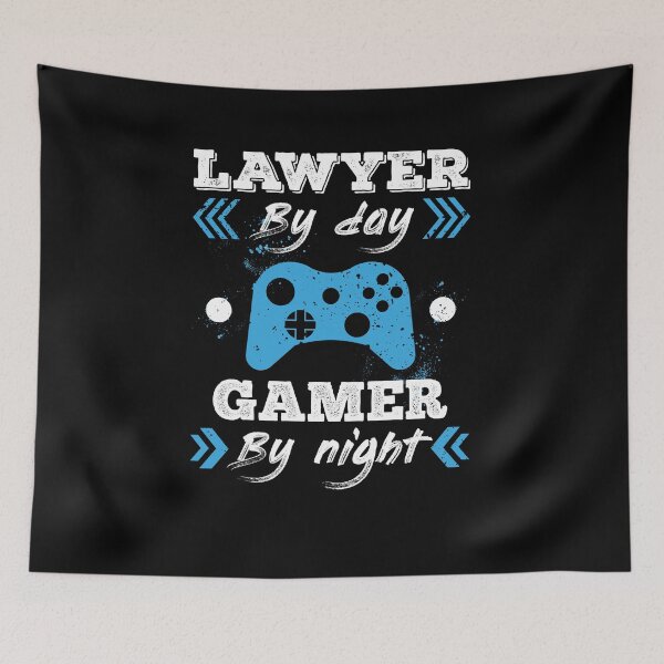 Item preview, Lawyer By Day Gamer By Night for Best Lawyer designed and sold by SVPOD.