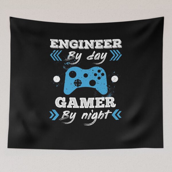 Item preview, Engineer By Day Gamer By Night for Best Engineer designed and sold by SVPOD.