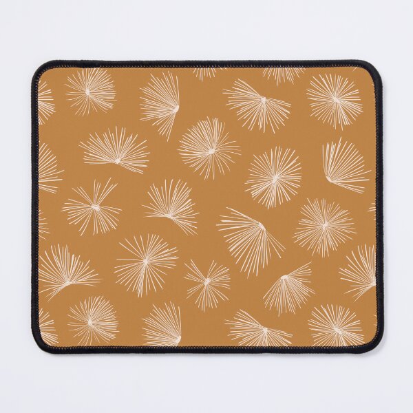 Item preview, Abstract Pine Needles on Mustard Yellow designed and sold by Laura Jane Kirton.