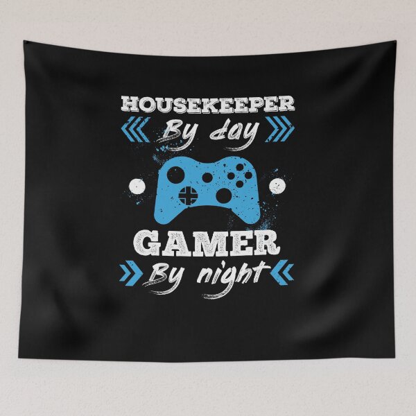 Item preview, Housekeeper By Day Gamer By Night for Best Housekeeper designed and sold by SVPOD.
