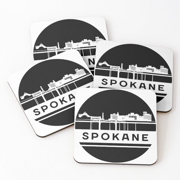 Item preview, Spokane Sticker designed and sold by SkySlate.