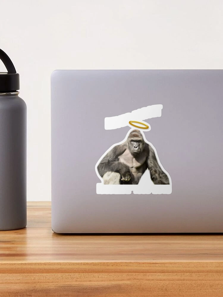 T1419 Harambe - Gone But Not Forgotten Decal Sticker - 4