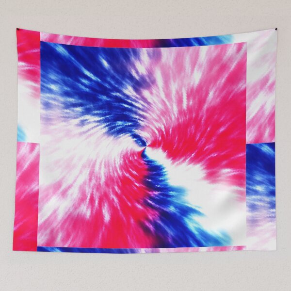 Item preview, Red white and blue tie dye designed and sold by pnkpopcorn.
