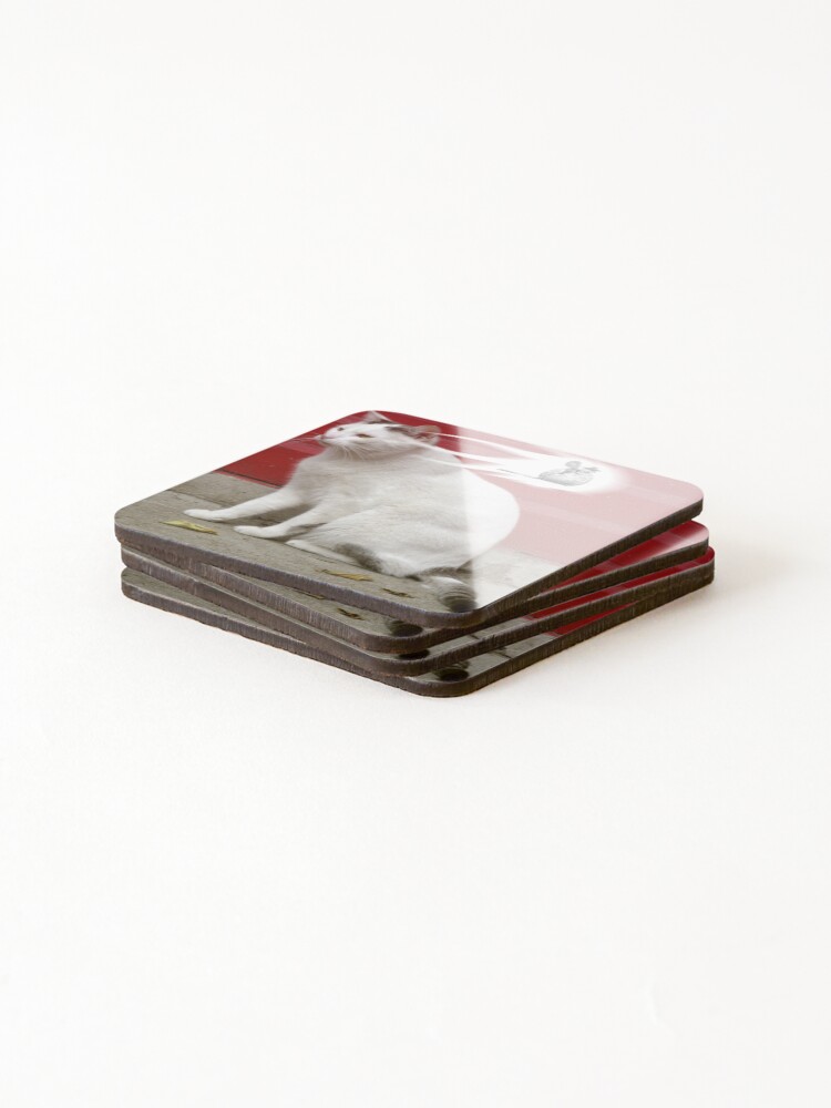 Thumbnail 4 of 5, Coasters (Set of 4), Dinner designed and sold by Rene-Marquez.