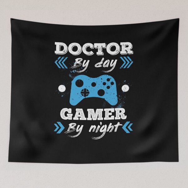 Item preview, Doctor By Day Gamer By Night for Best Doctor designed and sold by SVPOD.