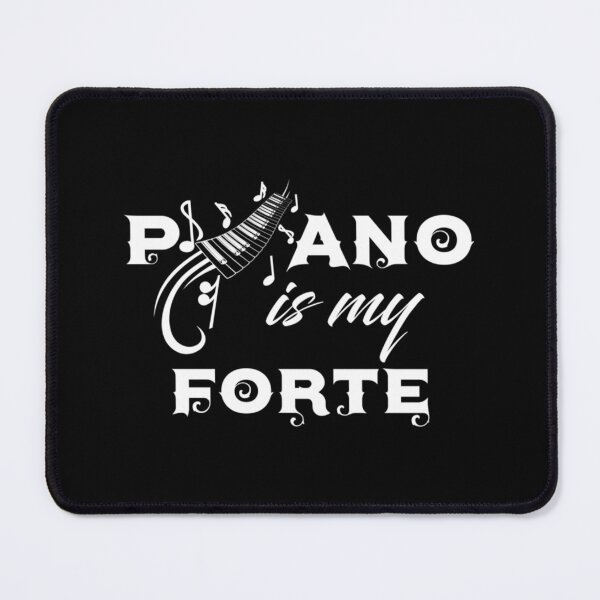 Item preview, Piano Keys And Musical Notes Are My Forte Pullover Hoodie designed and sold by maudie8qvr.