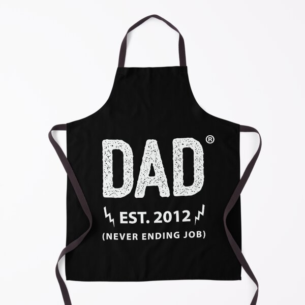 Item preview, Dad Established 2012 Never Ending Job shirt for dad design for dad designed and sold by chadtees.