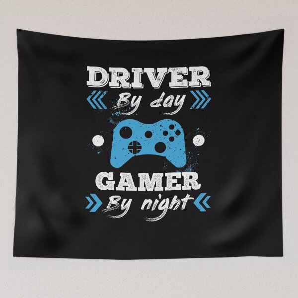 Item preview, Driver By Day Gamer By Night for Best Driver designed and sold by SVPOD.