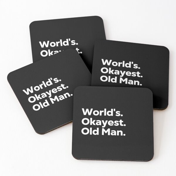 Item preview, World's Okayest Old Man designed and sold by kindxinn.