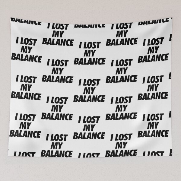 Item preview, I Lost My Balance Black   designed and sold by Coraleyes.