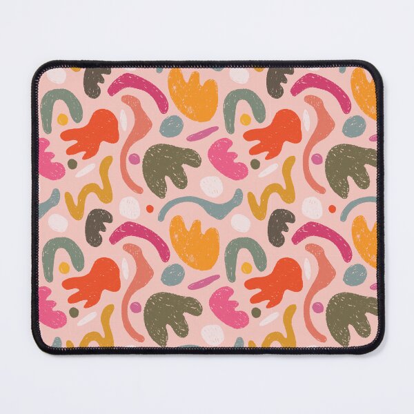 Item preview, Wiggly Retro Colored Shapes designed and sold by Laura Jane Kirton.