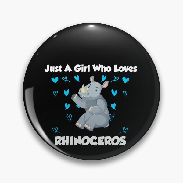 Item preview, just a girl who loves Rhinoceros, Save The Rhinos designed and sold by yssnyd.