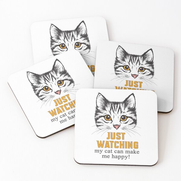 Item preview, Watching My Cat designed and sold by JASN DESIGN.