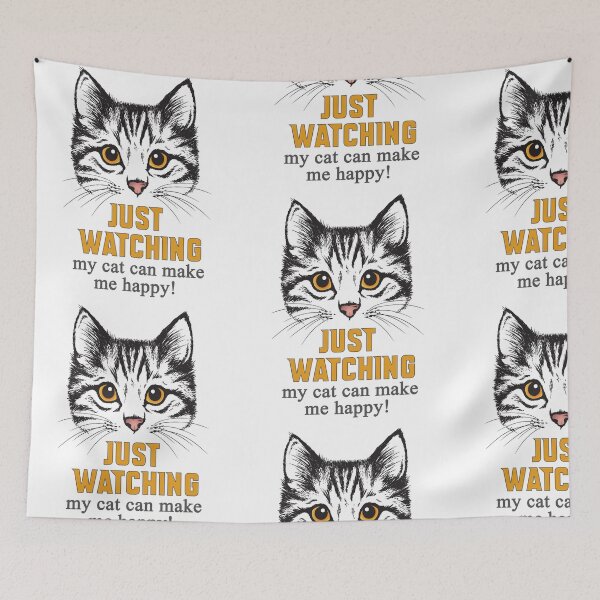 Item preview, Watching My Cat designed and sold by JASN DESIGN.