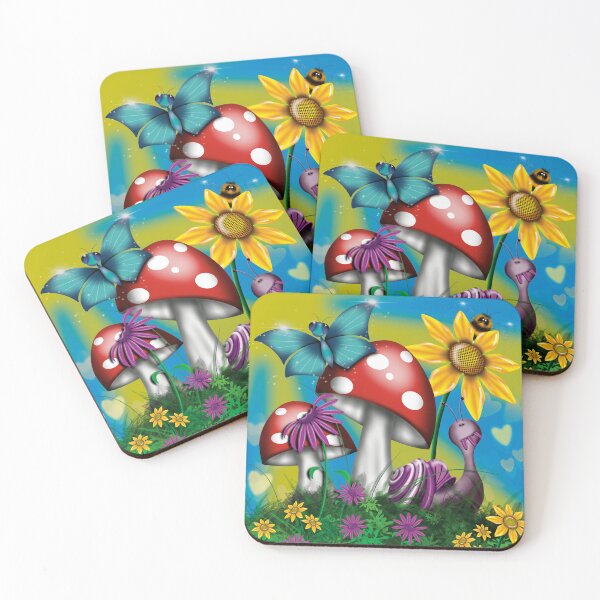 Item preview, Meet at the Toadstools (merchandise) designed and sold by Art-by-Antonia.