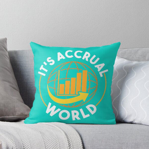 Item preview, It_s Accrual World Funny Accounting _amp_ Accountant   designed and sold by Coraleyes.