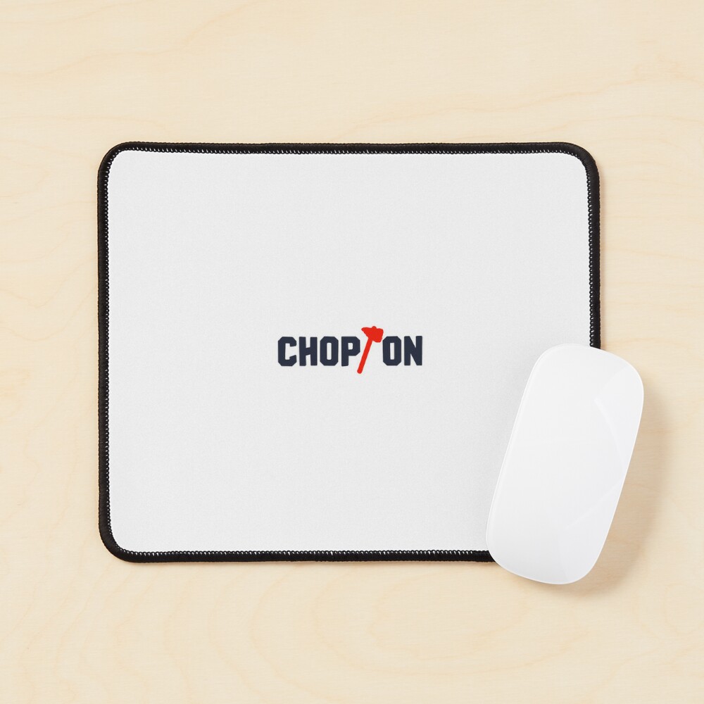 Chop On with Tomahawk Sticker for Sale by HomeoftheBraves