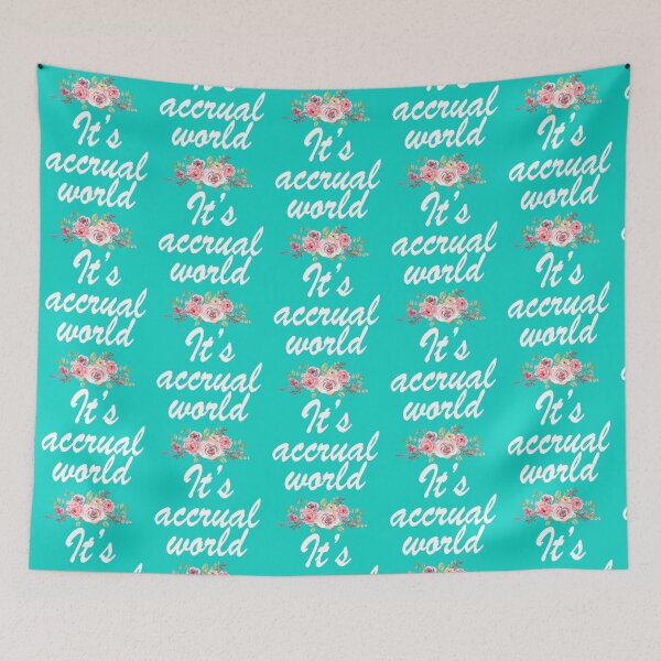 Item preview, It_S Accrual World With Water Color For Dad Mom Friend   designed and sold by Coraleyes.