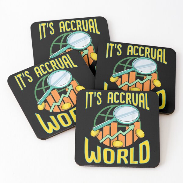 Item preview, Its Accrual World Awesome Accounting Accountant Pun Long Sleeve  designed and sold by Coraleyes.