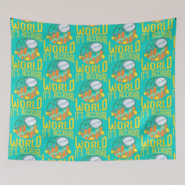Item preview, Its Accrual World Awesome Accounting Accountant Pun Long Sleeve  designed and sold by Coraleyes.