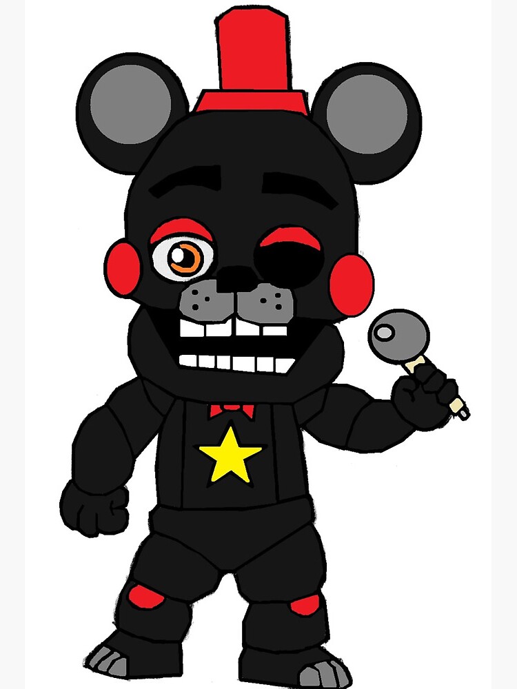 Chibi Withered Freddy Art Print for Sale by WillowsWardrobe