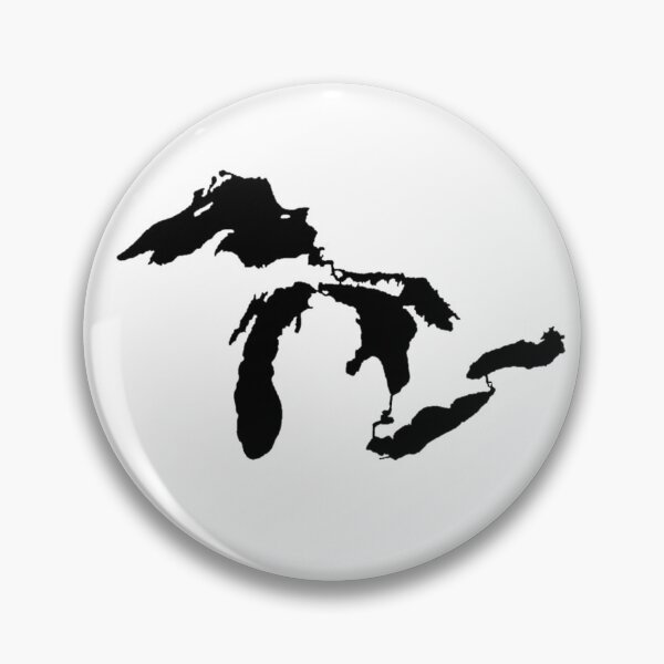 Item preview, The Great Lakes Outline designed and sold by NamesandPlaces.