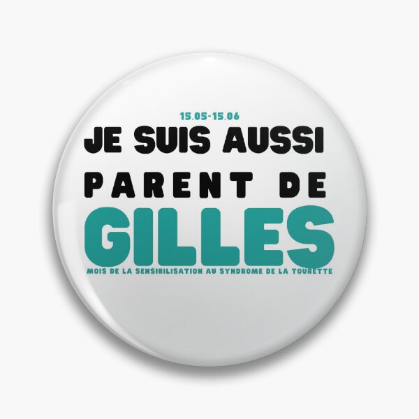 Item preview, "also parent of..." black letters designed and sold by AQSTourette.