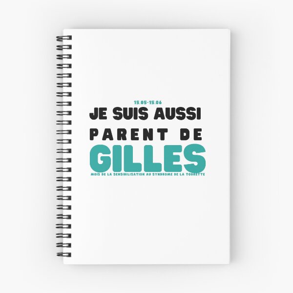 Item preview, "also parent of..." black letters designed and sold by AQSTourette.