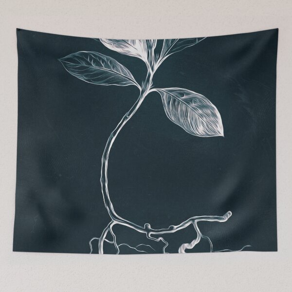 Item preview, Cyanotype - Cephaelis Ipecacuanha - C designed and sold by PixelHunter.