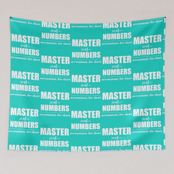 Item preview, Master of Numbers Accountant for Short   designed and sold by Coraleyes.
