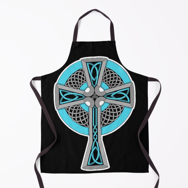 Item preview, Blue and Silver Celtic Style Cross designed and sold by AutumnJude Rowan.