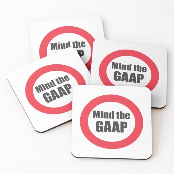 Item preview, Mind the Gaap funny accounting    designed and sold by Coraleyes.