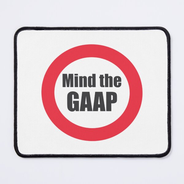 Item preview, Mind the Gaap funny accounting    designed and sold by Coraleyes.