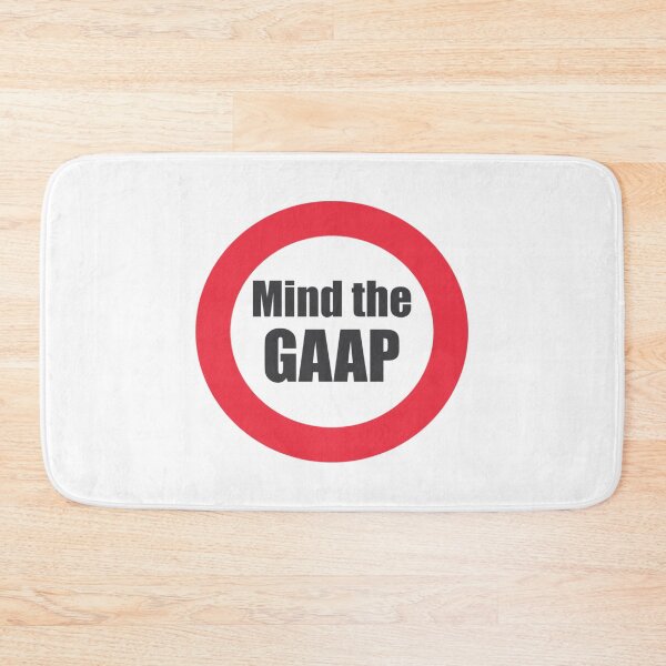 Item preview, Mind the Gaap funny accounting    designed and sold by Coraleyes.